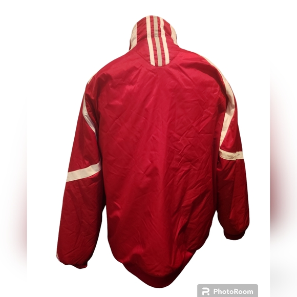 Adidas Button Up Lined Jacket Coat Size Large  Pittsburgh Pirates - Picture 3 of 12